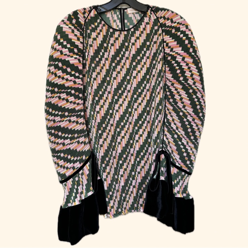 Tory Burch Multicolor Geometric Blouse